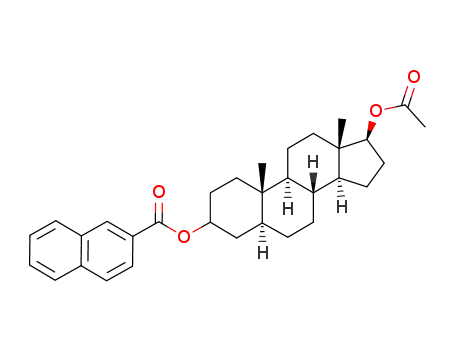 17β-acetoxyandrost-2-en-3-yl 2-naphthoate