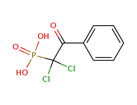 (1,1-dichloro-2-oxo-2-phenyl-ethyl)-phosphonic acid