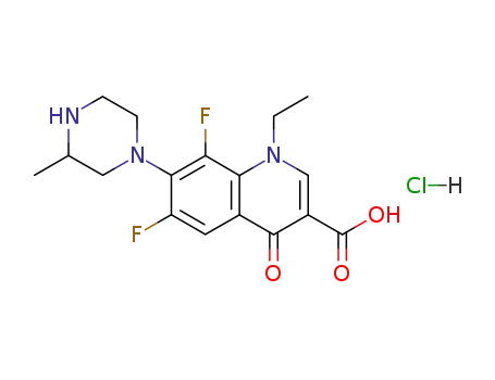 Lomefloxacin hydrochloride