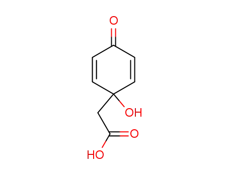 (4-oxo-2,5-cyclohexadien-1-yl)acetic acid