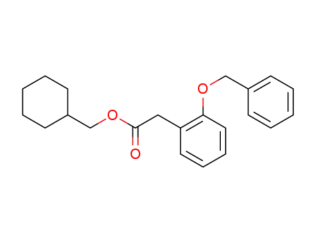 (2-benzyloxyphenyl)acetic acid cyclohexylmethyl ester